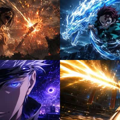 Cinematic 4K Anime Wallpaper Art: Naruto, One Piece and more