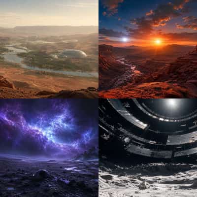 Cinematic 4K IMAX Sci-fi Space Visuals