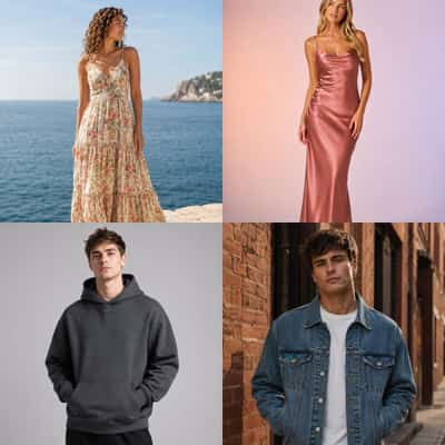 Viral Ecommerce Clothing Listing Mockups