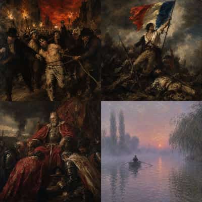 Cinematic Iconic Oil Paintings — ChatGPT Image Masterpiece Prompt