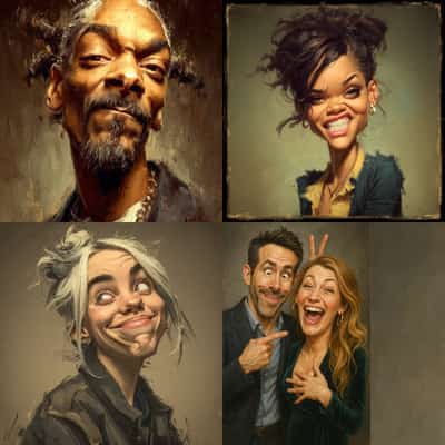 Celebrity Caricatures