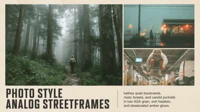 Photo Style Analog Streetframes