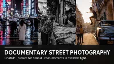 Documentary Street Photography — Candid Urban Moments in Available Light
