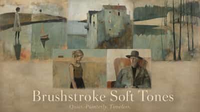 Brushstroke Soft Tones