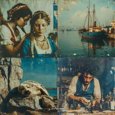 Photo Style Antique Retro