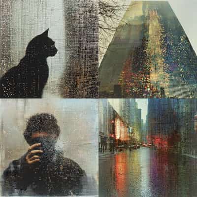 Photo Style Fractured Obscura