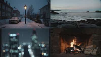 Cinematic Ambient Loop Video Generator